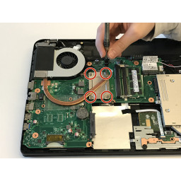 Замена вентилятора Toshiba Satellite C55Dt-A5306